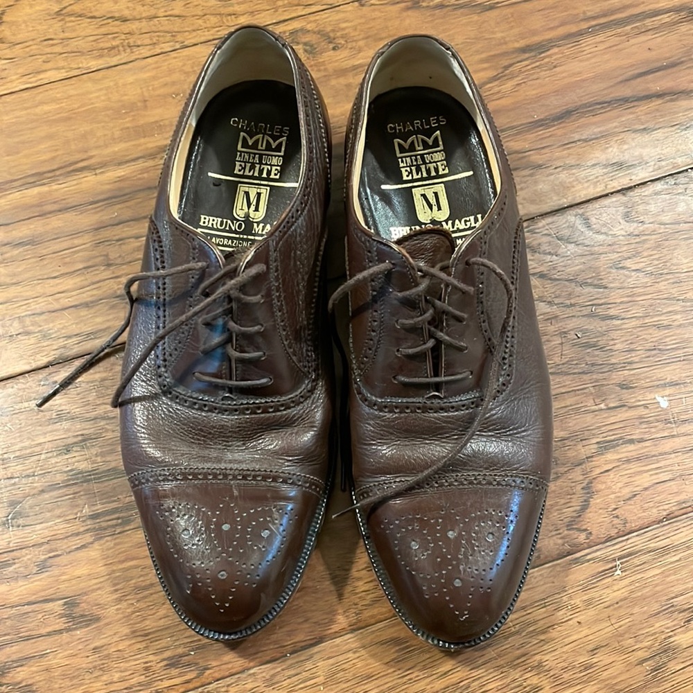 Bruno Magli Italian Dress Shoes. Size 8M